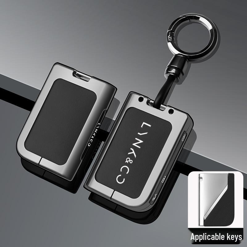Чехол для ключей Lynk & Co 900: Ультра надежная металлическая пряжка-сумка для автомобиля для модели Nine Hundred
