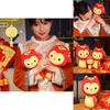 Adorable 2025 Year Of The Snake Plush Toy Cute Animal Snake Doll For Gifts