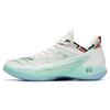 Новые баскетбольные кроссовки Lighthearted 4 Crazy 4 Dragon Rising с низким верхом, мужские, белые/мятно-зеленые, 112321113-7