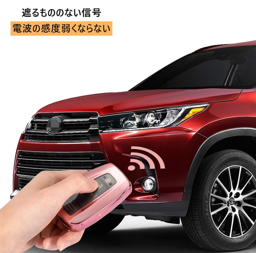 [AMACHER] Высококачественный металлический чехол для смарт-ключа для Toyota C-HR Prius 50 серии New Corolla RAV 450 серии Camry 70 серии Land Cruiser Prado 150 Late