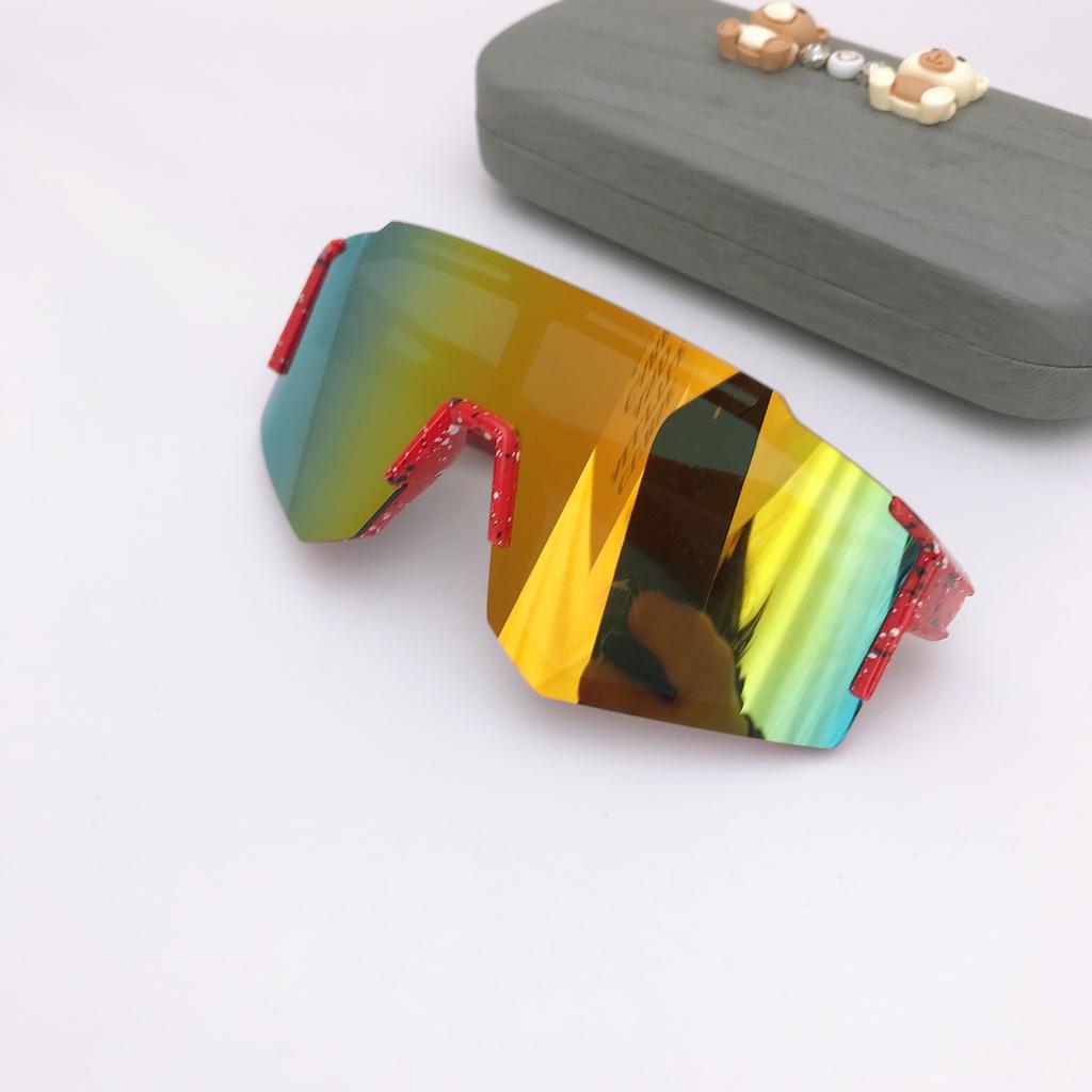Fashion Children'S Sunglasses Colorful Eye Protection Sports Cycling Glasses Boys And Girls Party Sunglasses Tide
