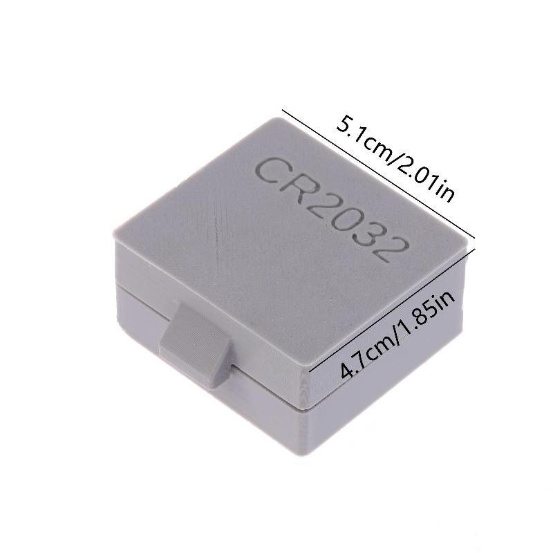 20Hole CR2032 Battery Holder Case 3D Printed Coin Cell Battery Storage Box Stackable Battery Organizer Battery Keeper