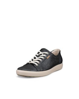 Кроссовки ECCO Soft 7, Женские, Серебристый металлик, Размер 24.5см, 3E, 43000305763