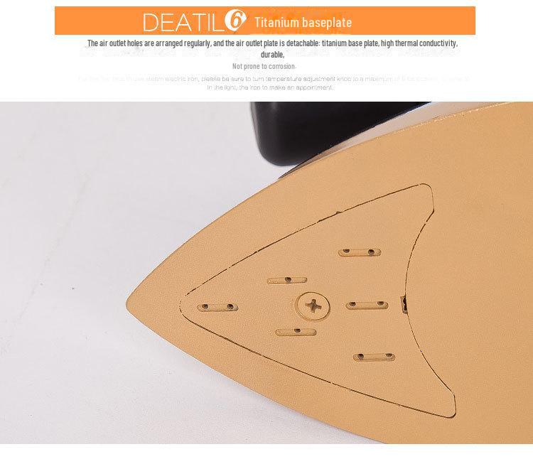 Red Heart RH126 Мощный электрический паровой утюг для одежды, штор и химчистки.