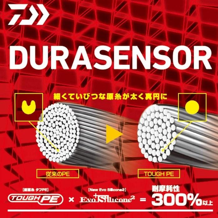 Daiwa Плетёная леска Getsumeika Bijin Dura Sensor + Si2 0.4 Номер 200м Сакура Розовый
