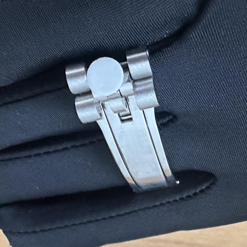 Запасная застежка для браслета Rolex Oyster Perpetual для мужских и женских часов - Складная застежка из нержавеющей стали, 16 мм.