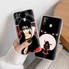 Чехол Naruto Itachi Uchiha TPU для iPhone XR 7 8 14 15 11 12 13 X XS Pro Max Xiaomi Redmi 13C Note 9 Samsung A22 S23 S24 Ultra Plus VIVO