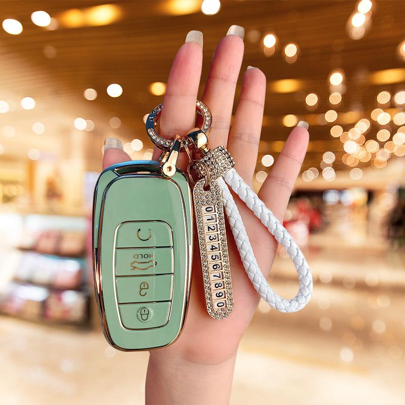 Подходит для комплекта ключей Hongqi h5 23 h9 hs7 накладка h7 пряжка eqm5 специальный e-hs3 высококлассный hs5 автомобиль для мужчин и женщин