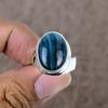 Labradorite Genstone Handmade 925 Sterling Silver Jewelry Ring Size 8 KKG-543