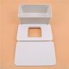 Коробка для влажных салфеток Настольный уплотнитель Детские салфетки Коробка для хранения бумаги Бытовая Офисная Пылезащитная