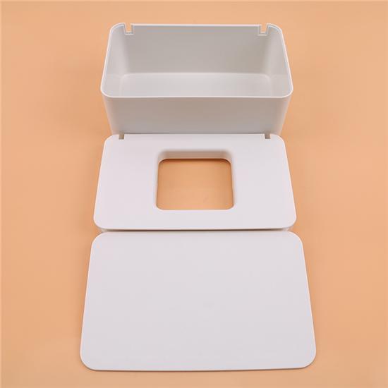 Коробка для влажных салфеток Настольный уплотнитель Детские салфетки Коробка для хранения бумаги Бытовая Офисная Пылезащитная