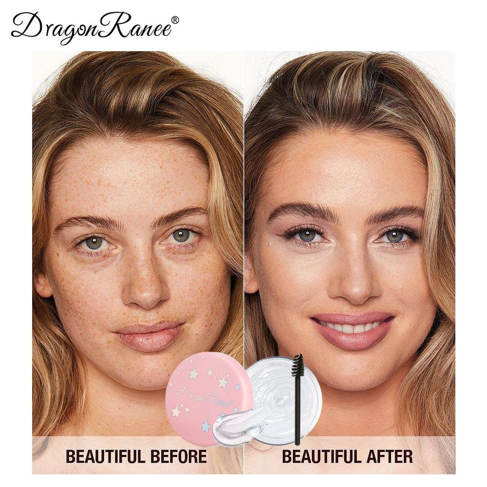 Dragon Ranee Wild Eyebrow Fixed Cream Transparent Gel Glue Waterproof Speed Dry Eyebrow Soap Soap Eyebrow Ware Artifact