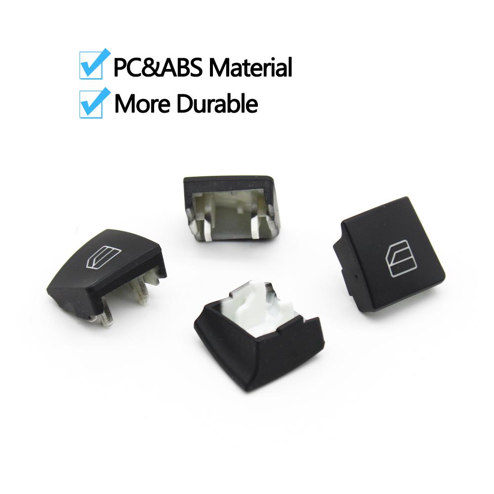 Car Window Switch Button Cover Cap Replacement For Mercedes Benz A B C E GLK GLA CLA W176 W246 W204 W212 X204 W156 W117