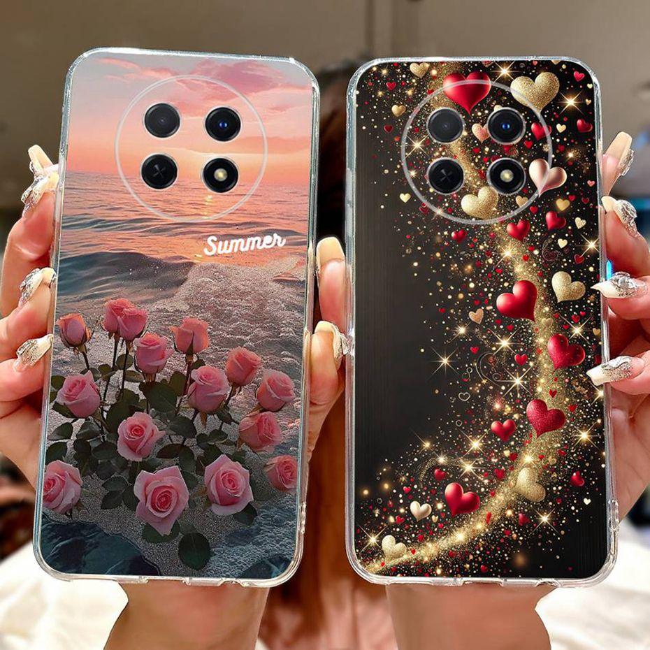 Cute Painting Phone Case For Huawei Nova Y91 Y90 Soft Silicone TPU Back Cover For Huawei NovaY90 NovaY91 Cases Bumpers