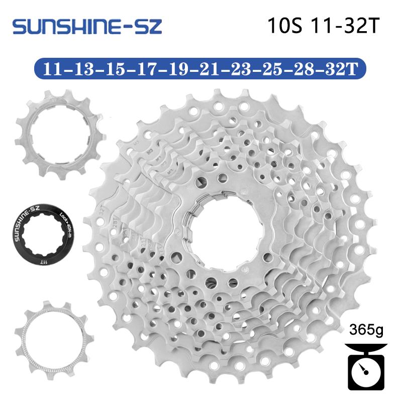 SUNSHINE шоссейный велосипед кассета 12 В 11 В 10 В 9 В 8 В звездочка 12 11 10 9 8 скоростей велосипедная трещотка свободного хода HG взаимосвязь
