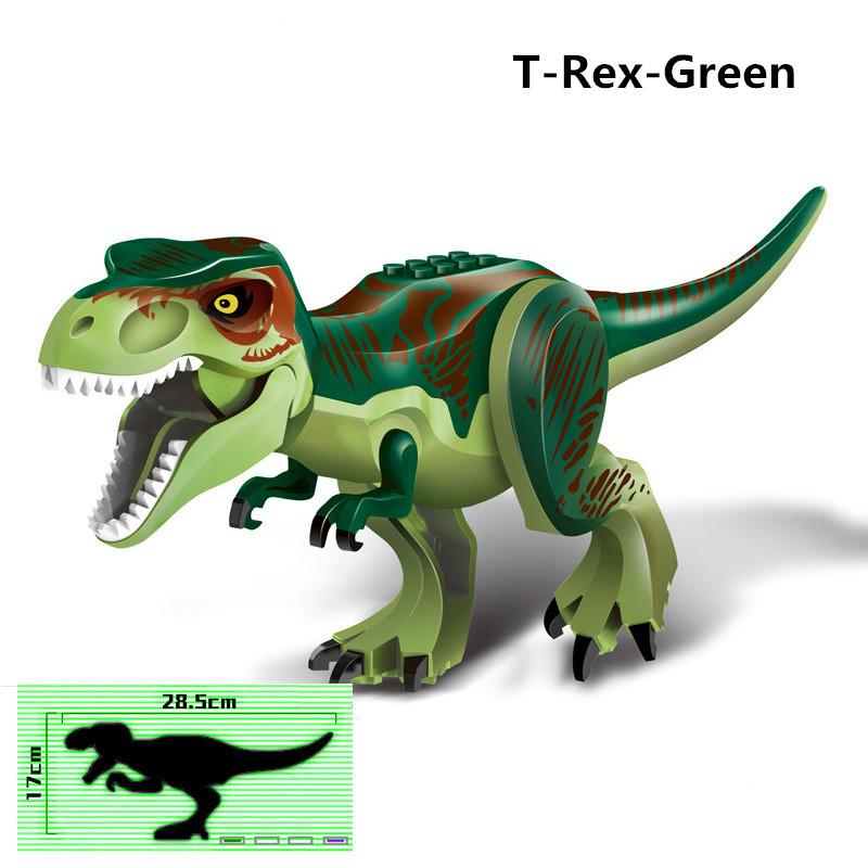 28 см Огромный Раптор Карнотавр Строительные блоки Динозавр Кирпичи Тираннозавр T-Rex Собрать Детские игрушки Детский подарок Рождественские подарки