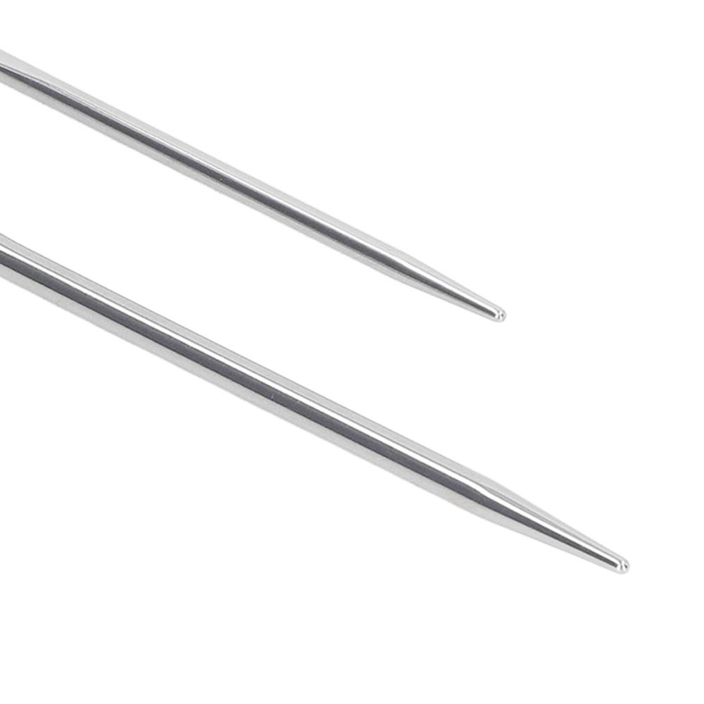 2pcs Set Stainless Steel Makeup Mixing Spatula Nail Art Stirring Rod For Foundation Mixing