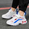 Kids Casual White Boys Casual Shoes Fashion For 7-15y Lightweight Running Young Student Children Sports Shoe Walkiing Footwear
