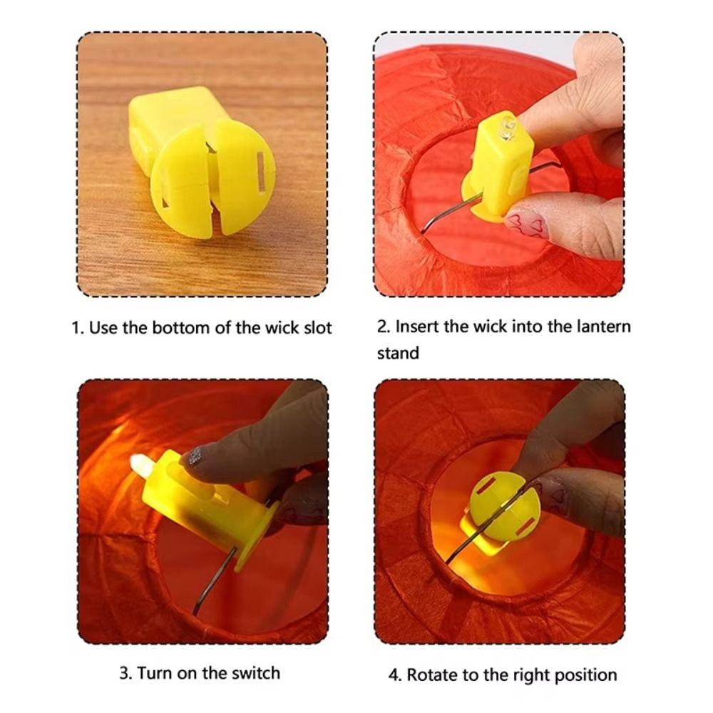 Printed Chinese Paper Lantern Paper New Year Festival Paper Lantern New DIY Painting Lantern