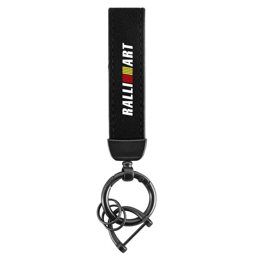 zjdf10 Car Styling Keyring Keychain Auto Accessories For Mitsubishi 9 X EX ASX L200 Colt Outlander Pajero Lancer Eclipse Cross Ralliart