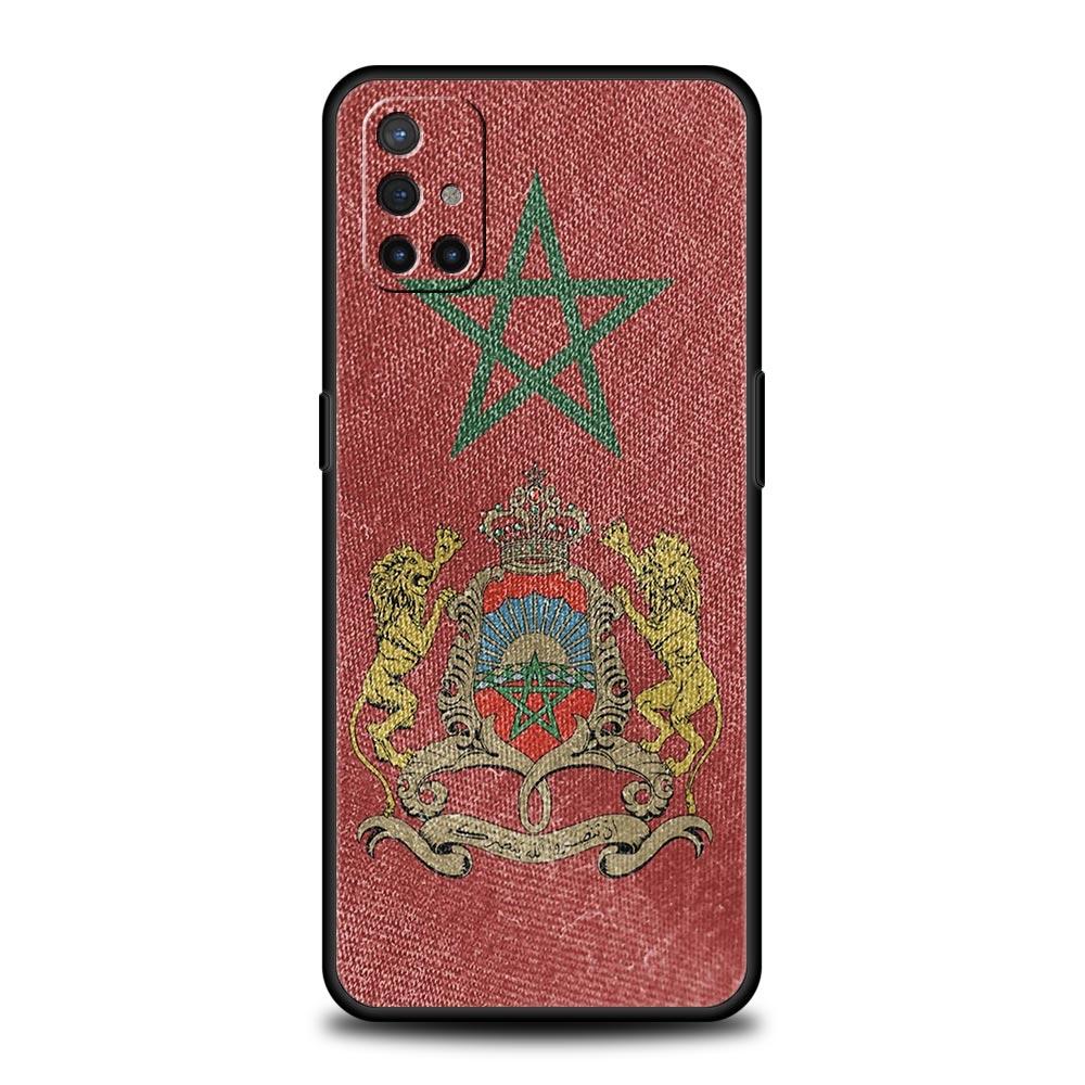 Чехол для телефона Для OnePlus 12 11 10 9 Pro 9T 12R 10R 9R 9RT 10T 8T 8 7 7T Nord 2T CE 2 5G N10 N100 Крышка Марокканский флаг Марокко