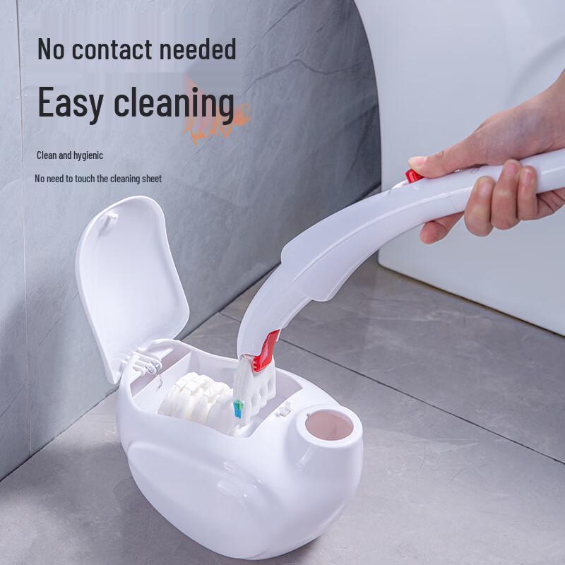 Yixi Swan Disposable Toilet Brush Kit