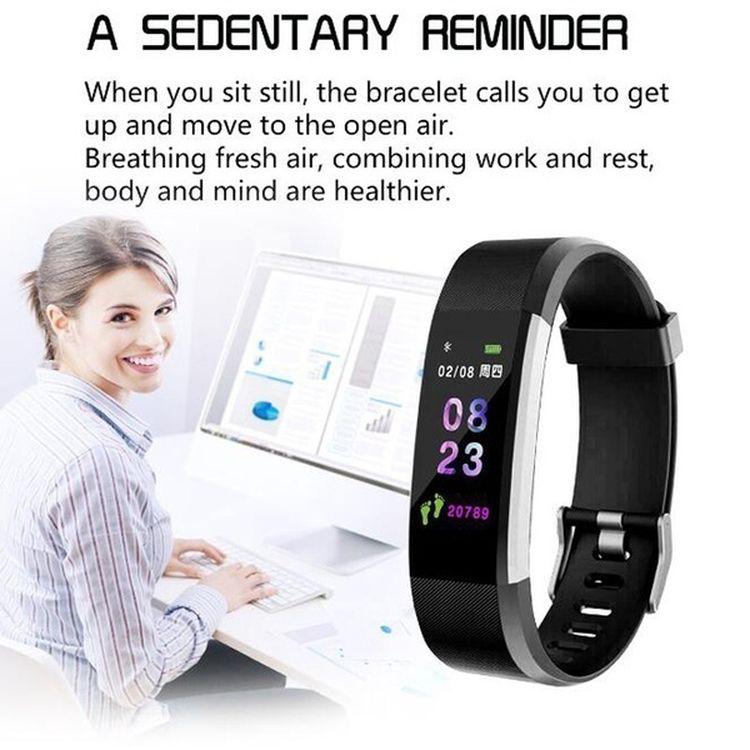 Модные часы для мужчин и женщин Цветной смарт-браслет Водонепроницаемый спортивный смарт-браслет Трекер IP67 Монитор Шагомер Активность IOS Andriod Частота сердечных сокращений Уникальный