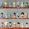 Аниме Dragon Ball Super Saiyan Сын Гоку Фигурка Модель Подарки Коллекционные Фигурки для Детей 7 см 21 Штука В Наборе
