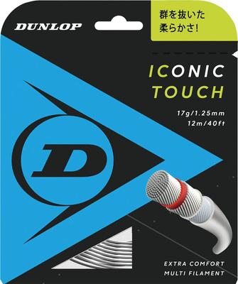 Dunlop Теннис Жесткий Теннис Iconic Touch Одинарная Струна 12м Натуральный DST31011 1.30мм
