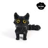 Подвижный кошачий хвост, 3D-печатное украшение для автомобиля для детей
