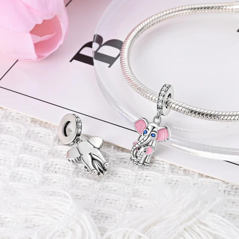 Copper Animal Series Beads Fit Original Pendant Bracelet Diy Charm Women Jewelry Fine For Mother'S Day Gift