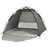 BUNDOK MOLUSKO Pull Up Shelter Khaki Sunshade MS-15KA