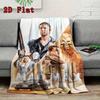 Mad Max 2D Flat Pattern Flannel Blanket High quality All Seasons Warmth and Comfort Perfect for Christmas Gifts.DMT0925542