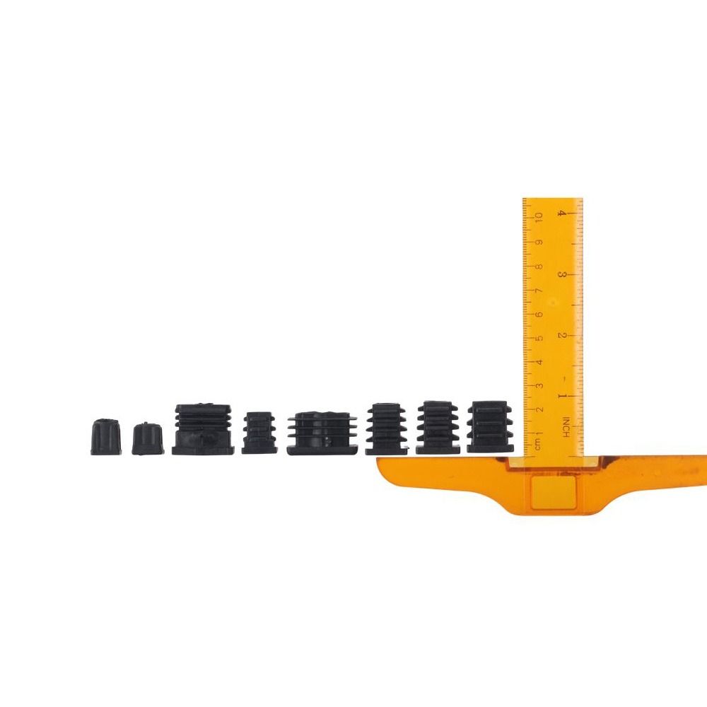 Квадратные заглушки для труб Пластиковые трубы Модные заглушки для концов Наружные