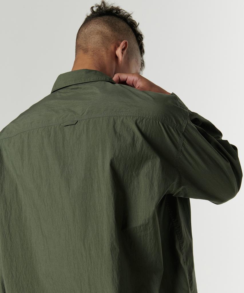 MUSINSA STANDARD [City Leisure] Cn Oversized Shirt [Khaki]