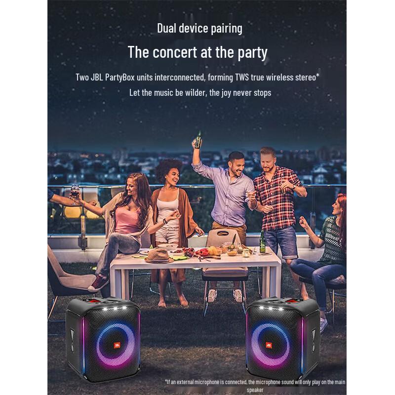 JBL Partybox Encore Essential Portable Karaoke Speaker