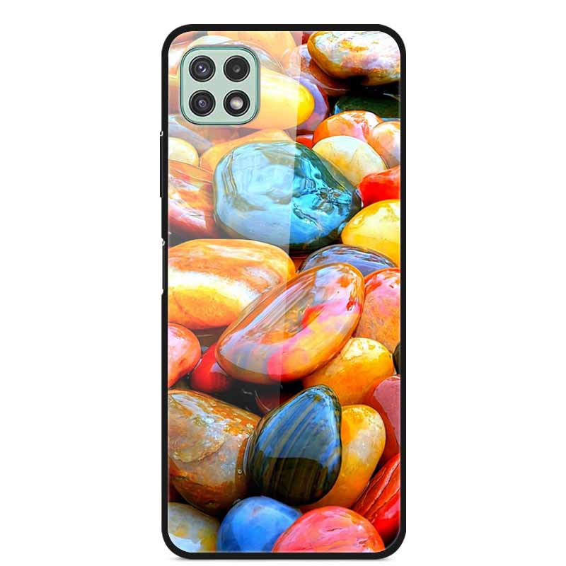For Samsung Galaxy Wide5 Case Tempered Glass Hard PC Phone Back Cover for Galaxy Wide 5 Bumpers Cases Shell Coque 6.6'' SM-E426S