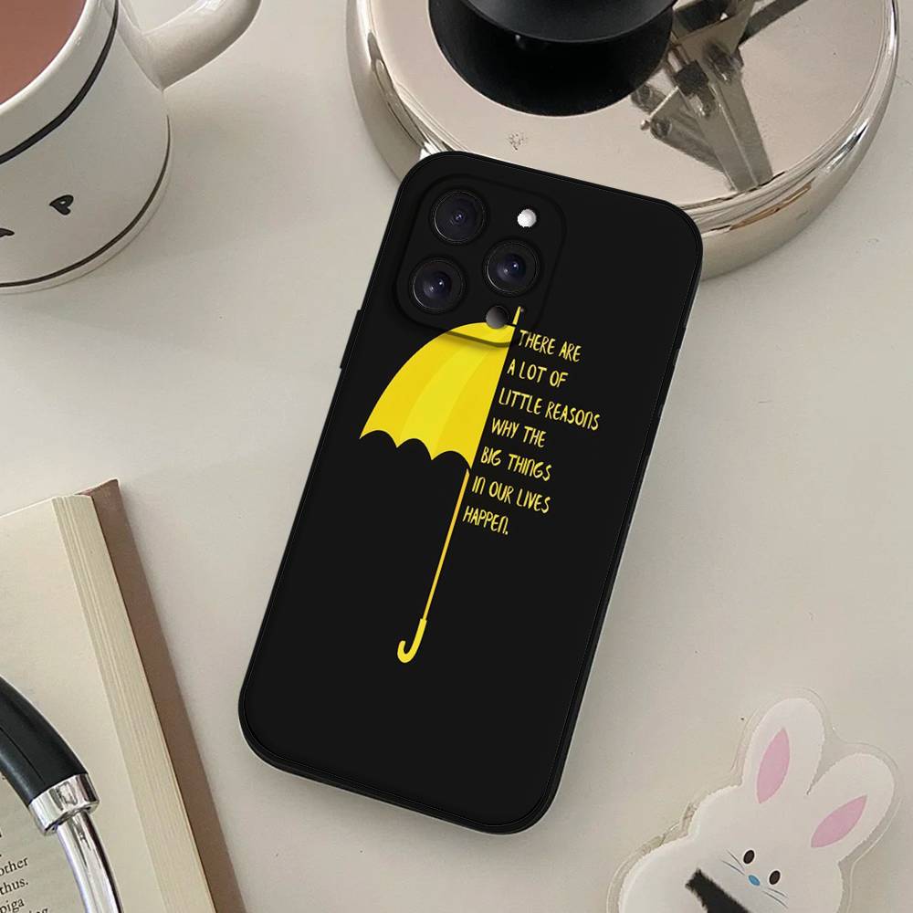 Чехол для телефона «Как я встретил вашу маму» Для IPhone 17 16 15 14 13 12 11 X XR XS Plus Pro Max Mini Мягкий черный чехол