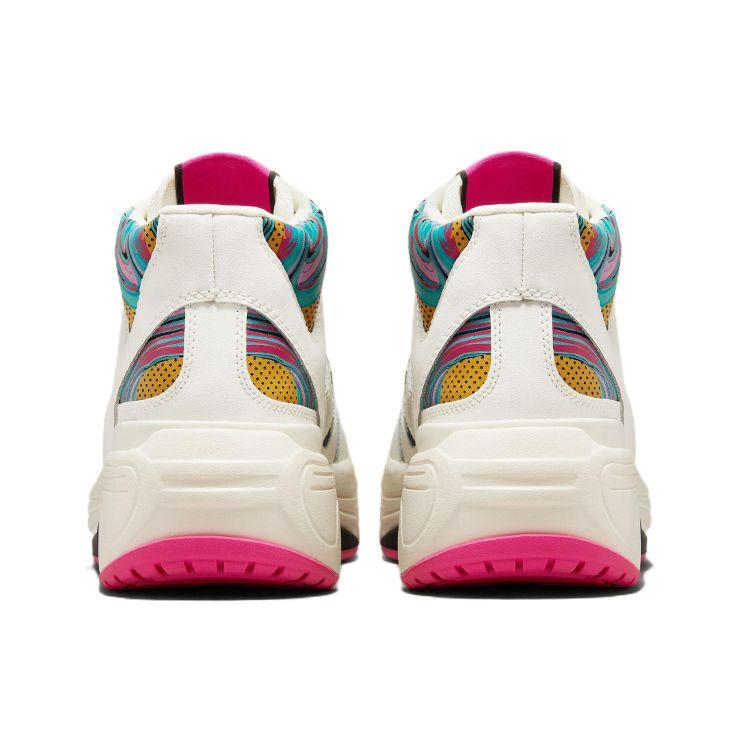 Converse Кроссовки унисекс Weapon CX 90s Mid Marbled White Vintage-White Prime-Pink A00437C