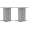 Speaker Stands 2 Pcs Sonoma Grey Engineered Wood