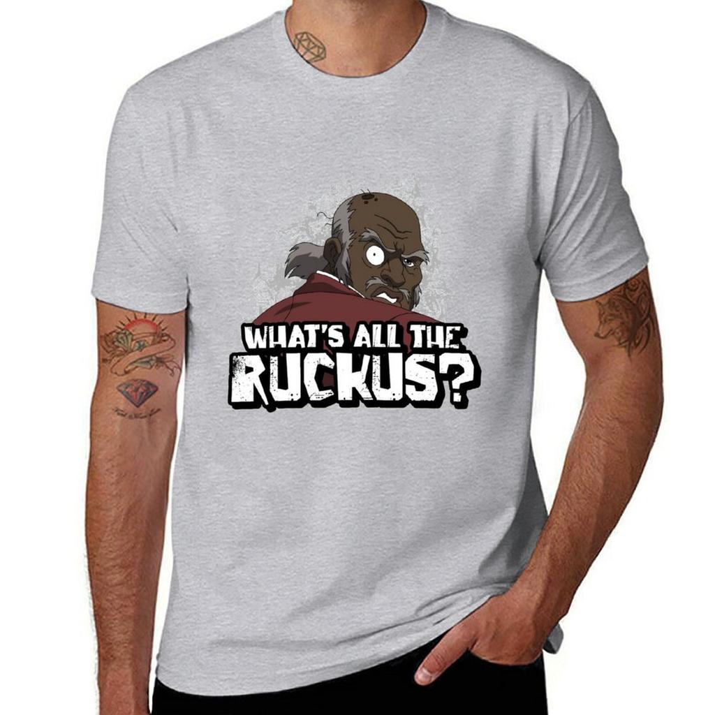 Что за Ruckus цитата Фримена из ситкома «Парни из трейлерного парка» Футболка Блузка больших размеров Топы Мужская хлопковая футболка