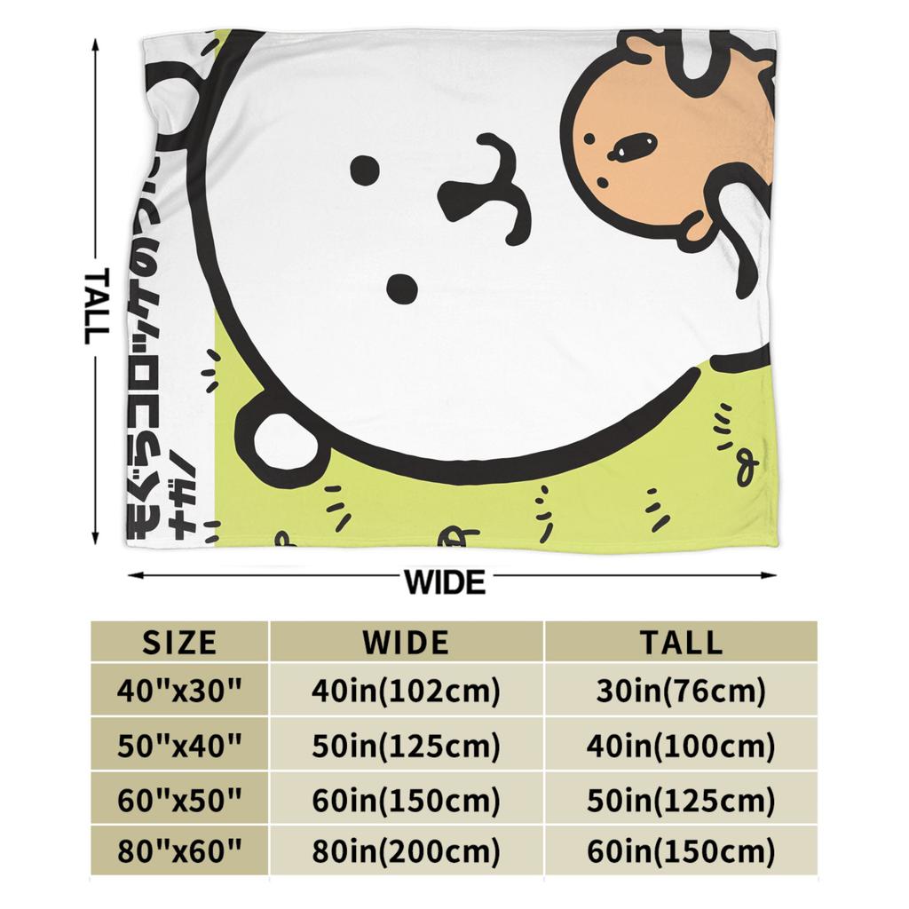 Joke Bear Flannel Blanket Winter Warm Soft Throw Blanket for Girls Boys Couch Chair Street Trend Bedspread Sofa Bed Cover