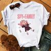 Anime Spy X Family T shirt Wommen Japanese Harajuku Fashion Short Sleeve T-shirts Summer Tops Kawaii O-Neck WoT-shirt Top