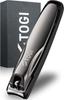 TOGI Nail Extremely Sharp Высокое качество быстро с легким изогнутым лезвием Ножницы для ногтей Gunmetal Black, Cut, [Сила резки] Кусачки, Подарок,