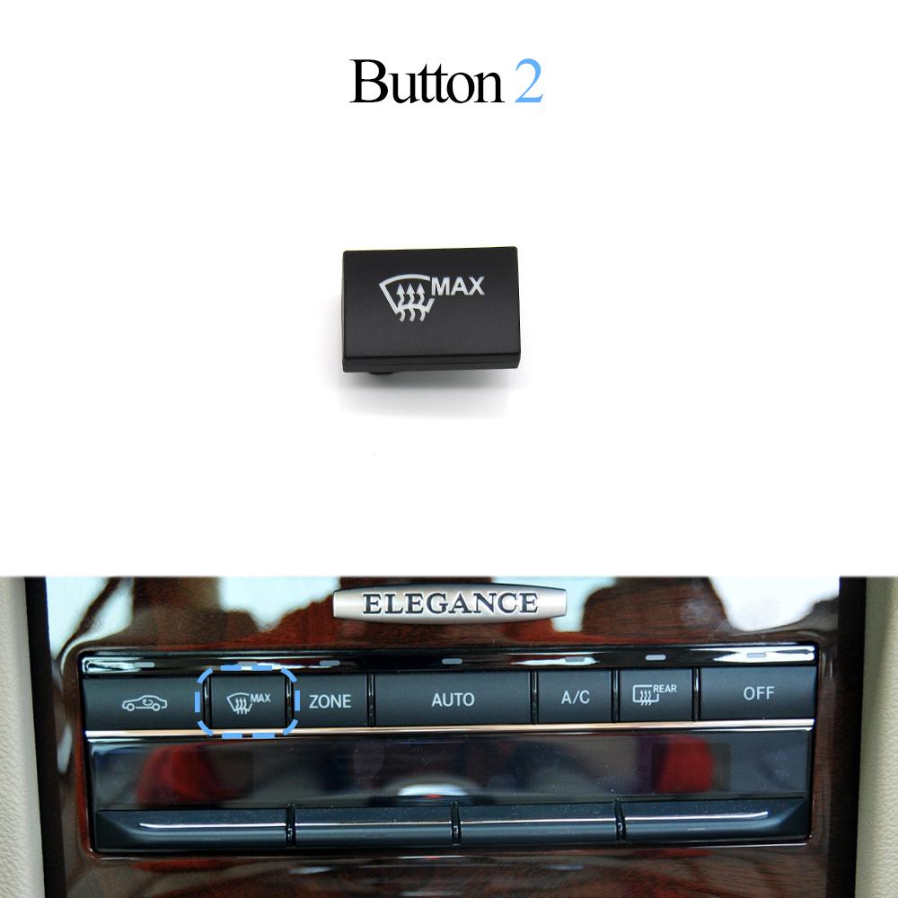 Car Front Console Air Conditioner AC Heater Climate Control Button Cover For Mercedes Benz E Class W212 W207 E200 E250 E300