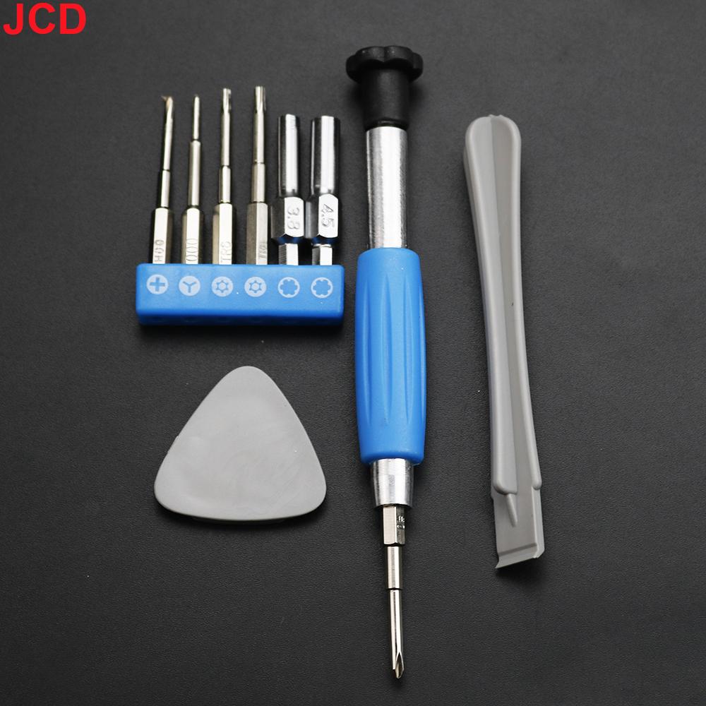 JCD 1 Set For Switch Screwdriver NGC Handle Controller Screwdrivers Switch Disassembly For PSP GBA 3DS Game Screwdriver Tool Set
