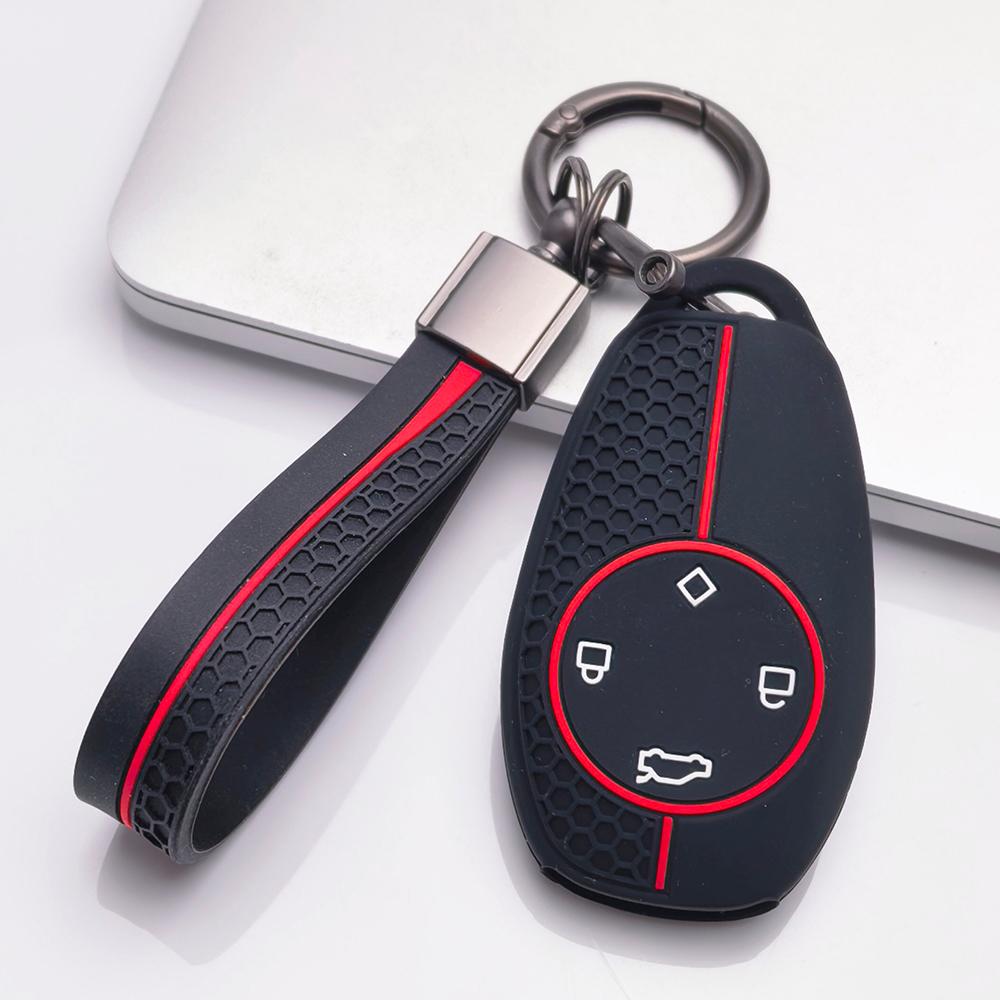 Чехол для брелока для Leapmotor T03 S01 C11 C01 с брелоком, защитный корпус от царапин и ударов, держатель с сотовой текстурой, ударопрочная конструкция