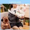 Capybara Headphones Lotus Plush Toys Baboon Children Christmas Gifts Holiday