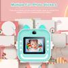 Kids Camera Instant Print Boys Girls Gift Children Digital Video Camera Po Thermal Printing 32G Card Educational Toys