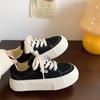Spring New Niche Design Canvas Shoes for Students Ins Fashionable All-Match Casual White Shoes